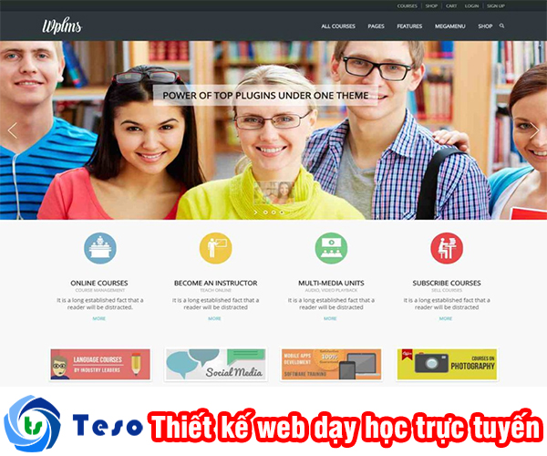 Thiết kế web dạy học trực tuyến ở đâu uy tín và chất lượng tại Hà Nội 3